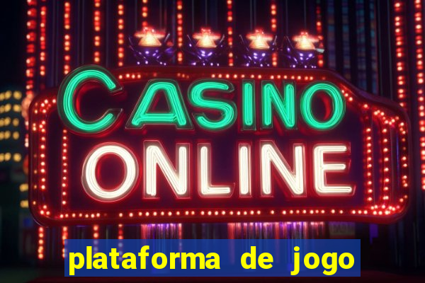 plataforma de jogo nova pagando